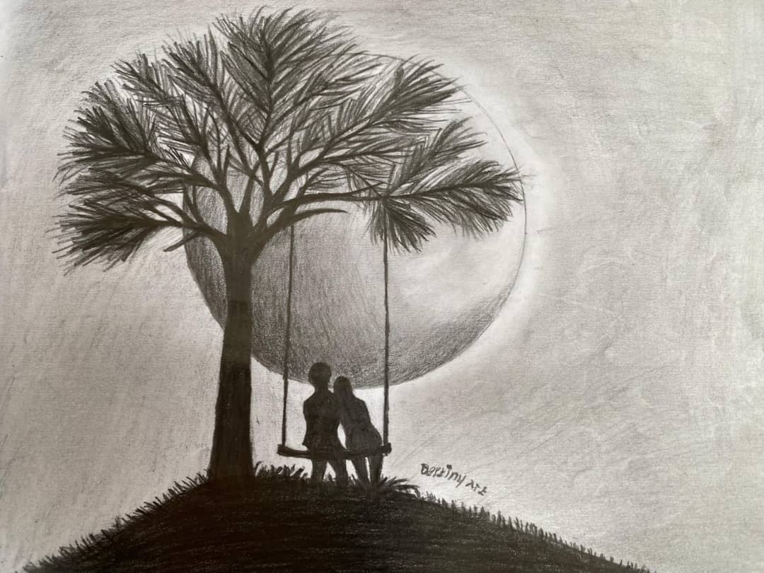 An imaginative drawing