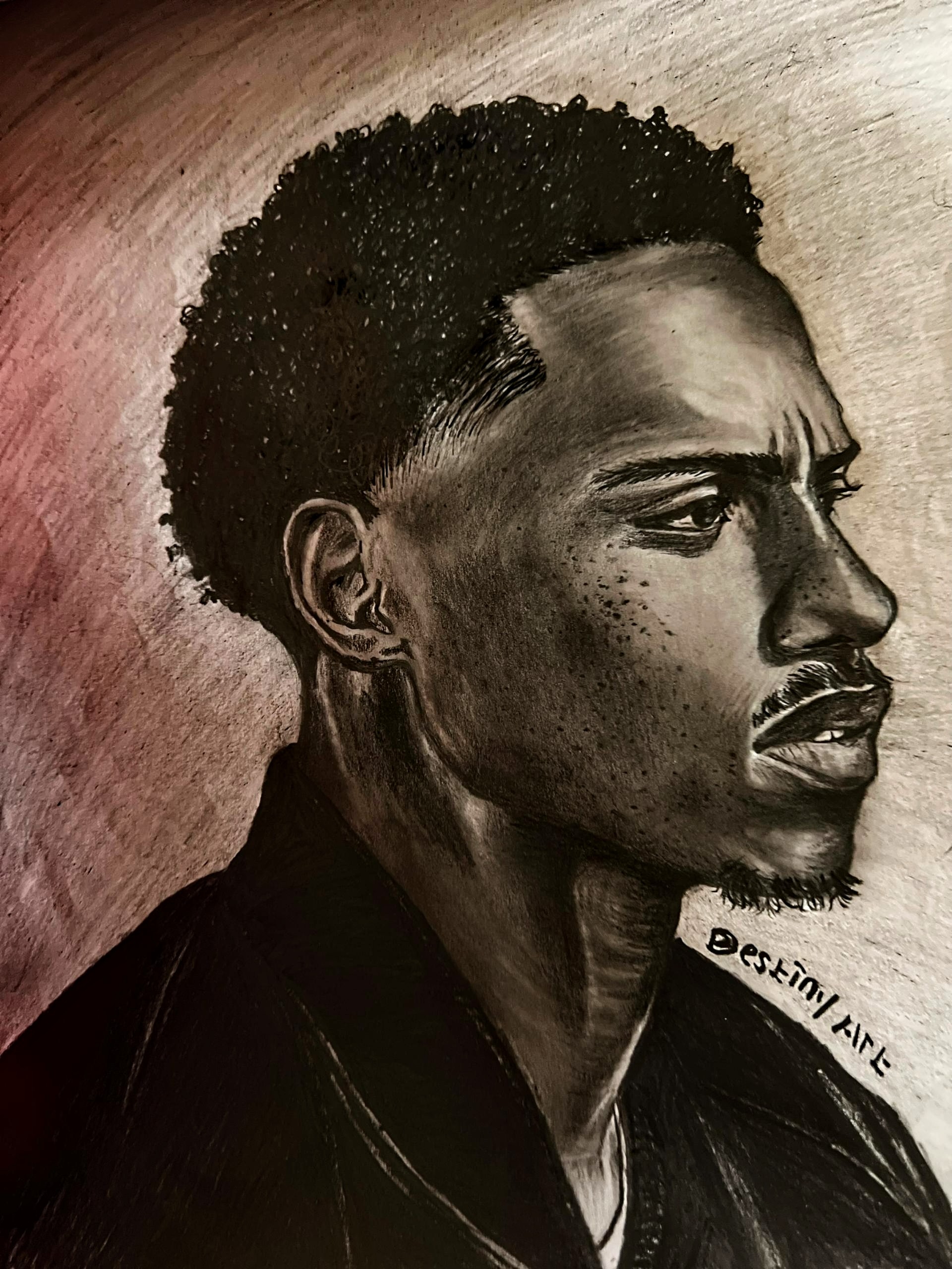 drawing of a man